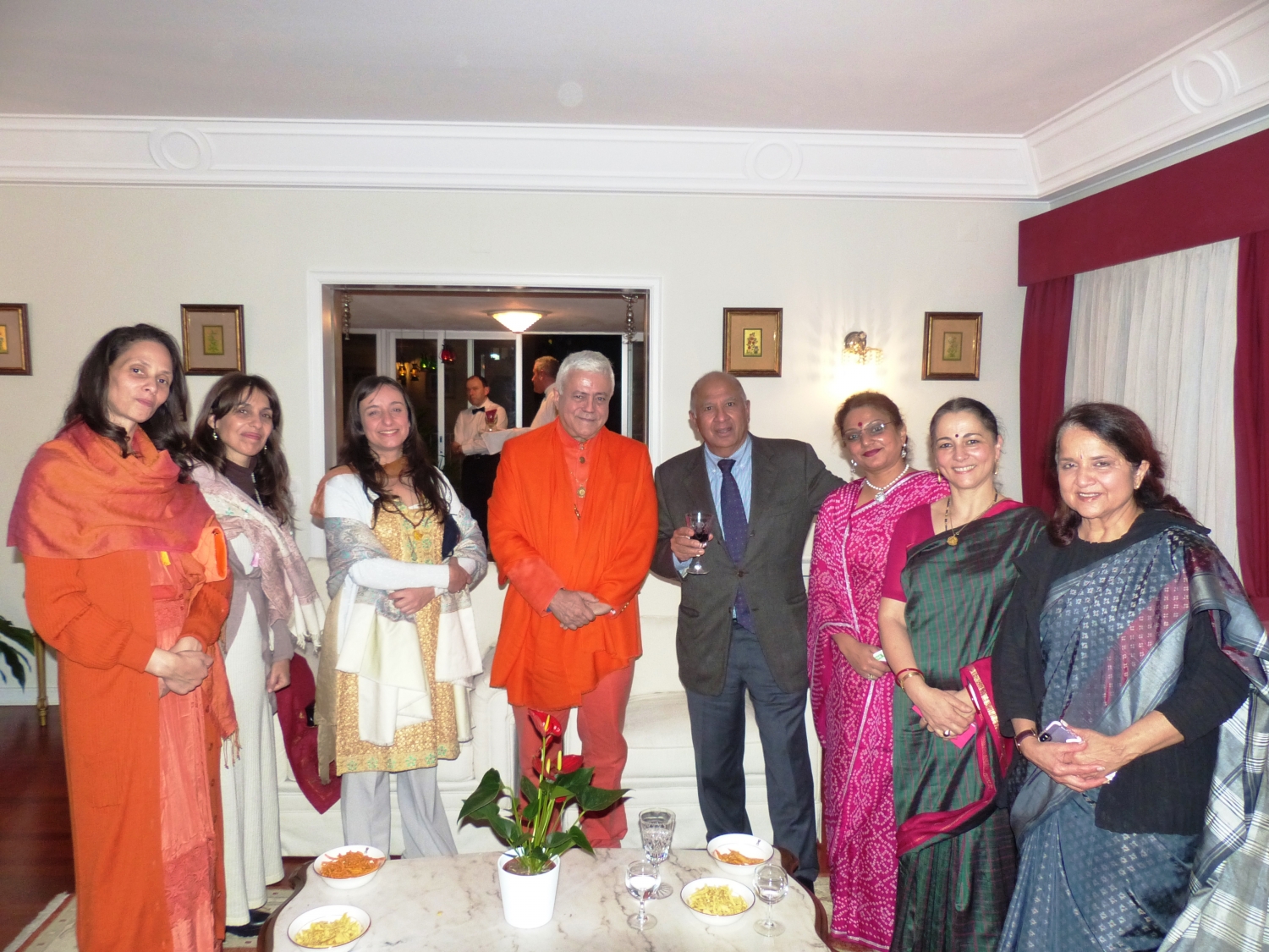 avec Kantilal Jamnadas, Président de la Communauté Hindoue de Portugal
