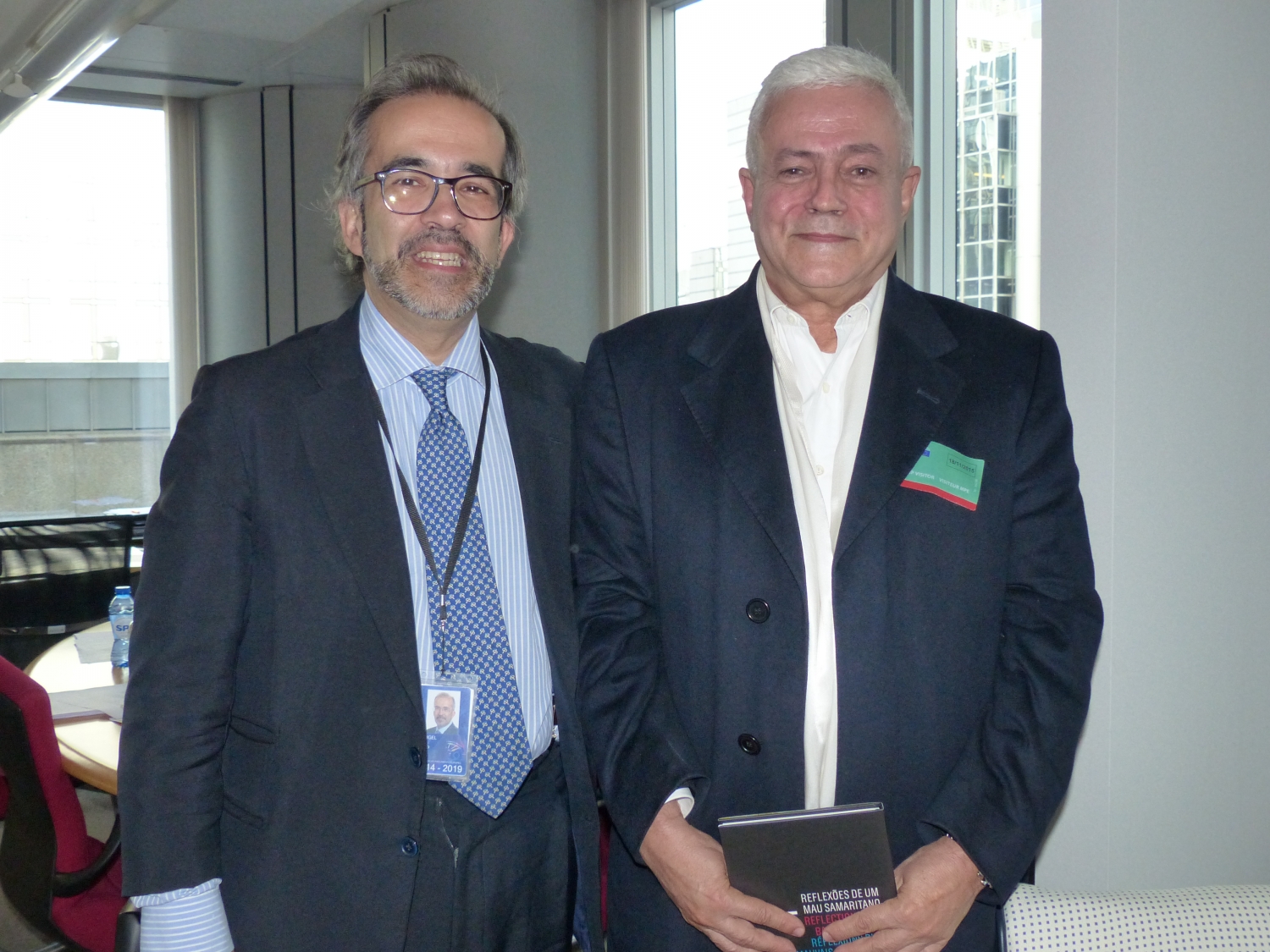 Con el Eurodeputado Dr. Paulo Rangel